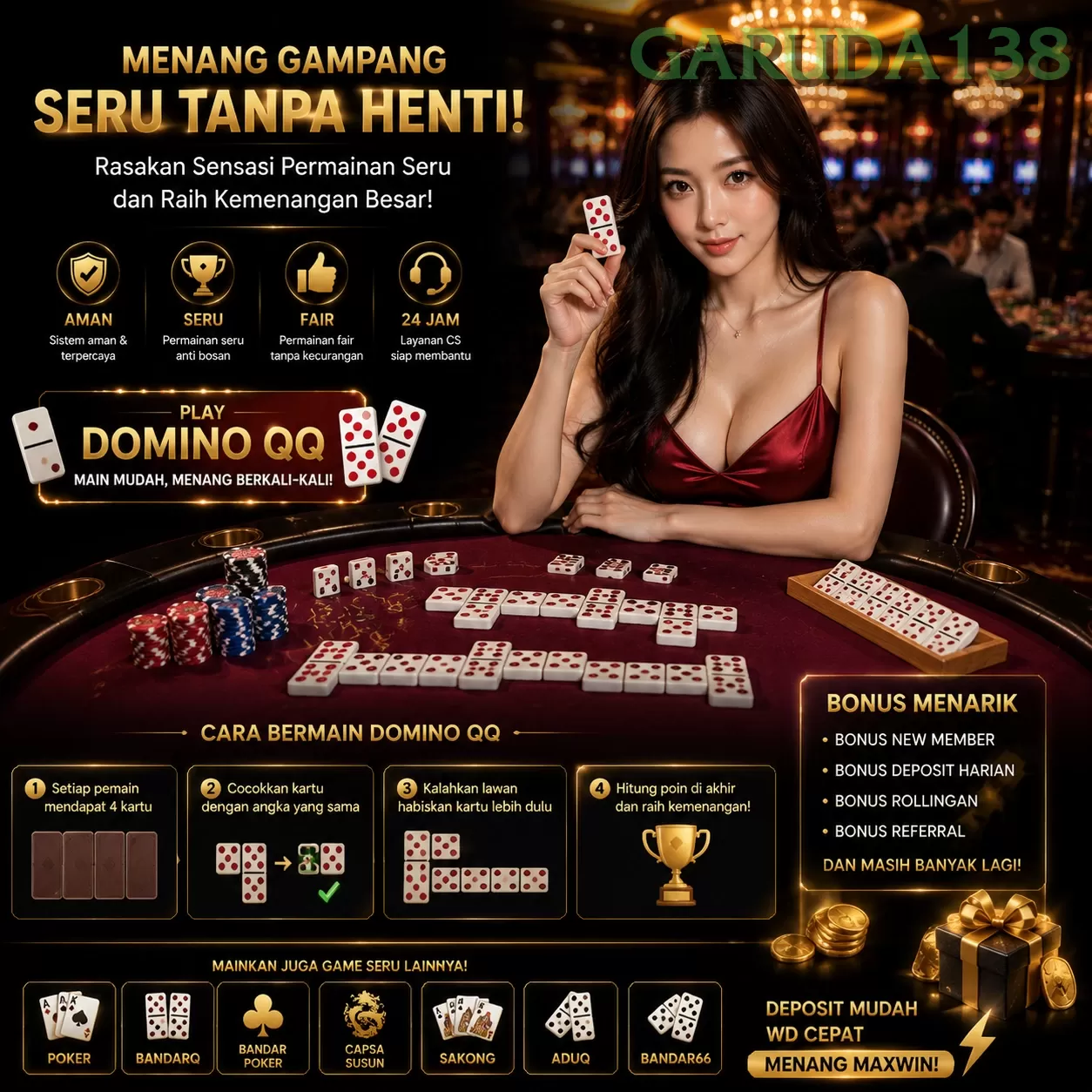 garuda138: Menyelami Keseruan Permainan Poker yang Menarik di Indonesia
